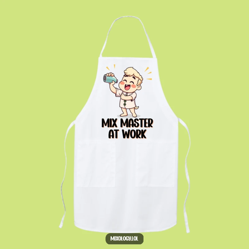 Funny Bartender Apron: Shake Things Up in the Kitchen with This Hilarious Design