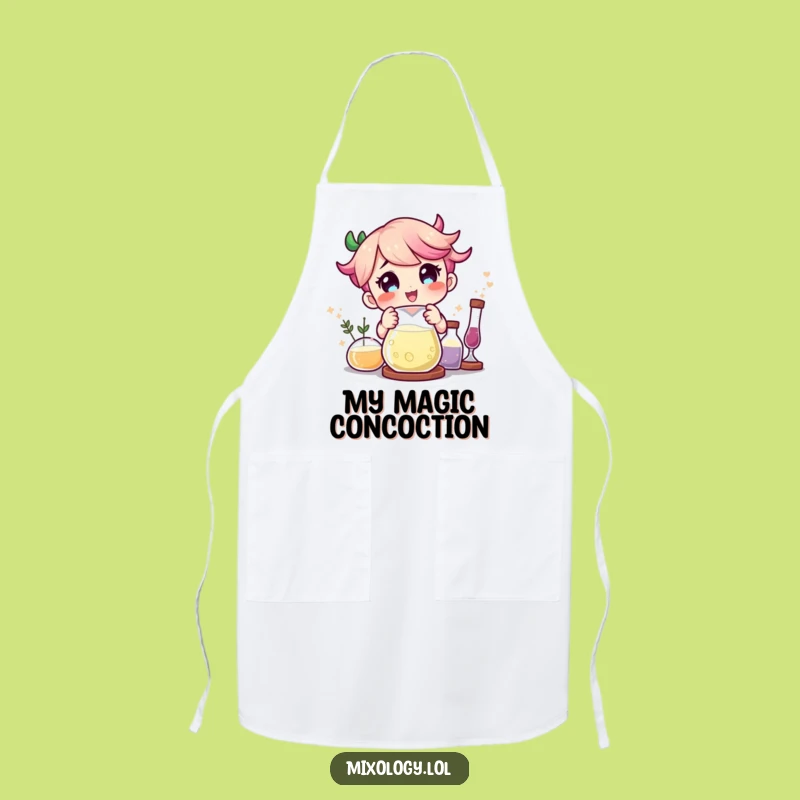 Funny Mad Scientist Apron: Cook Up Some Scientific Fun!