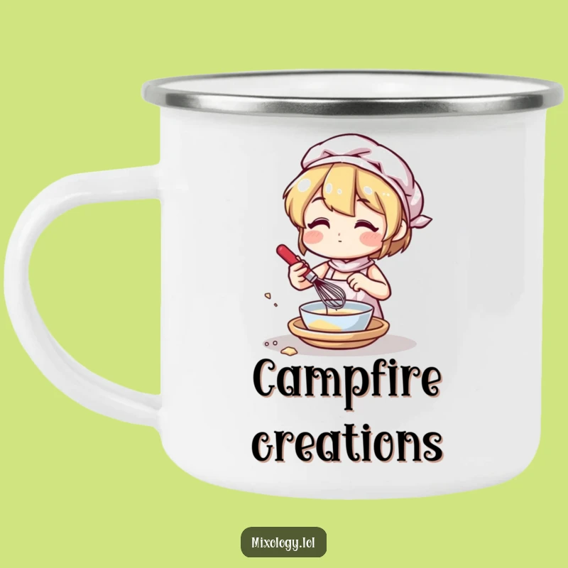 Funny Mixing Whisk Camping Mug - Fuel Your Culinary Adventures