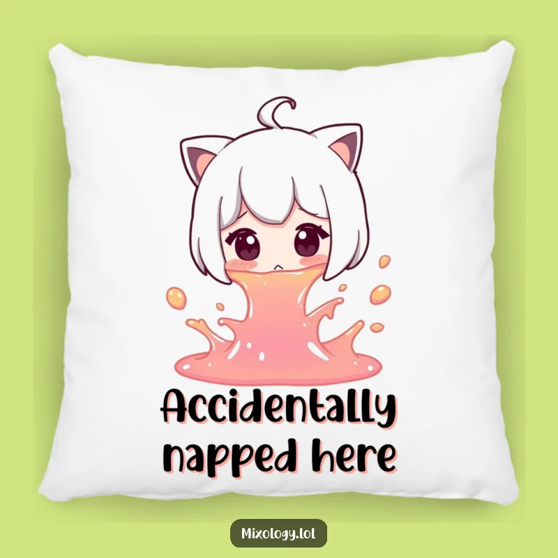Funny Spill Pillow: Soft Clumsy Accent, Perfect Funny Gift!