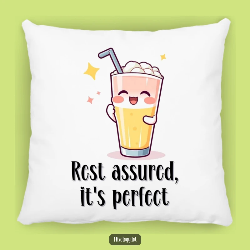 Funny Applause Drink Pour Pillow: Couch Comfort Meets Comedic Flair