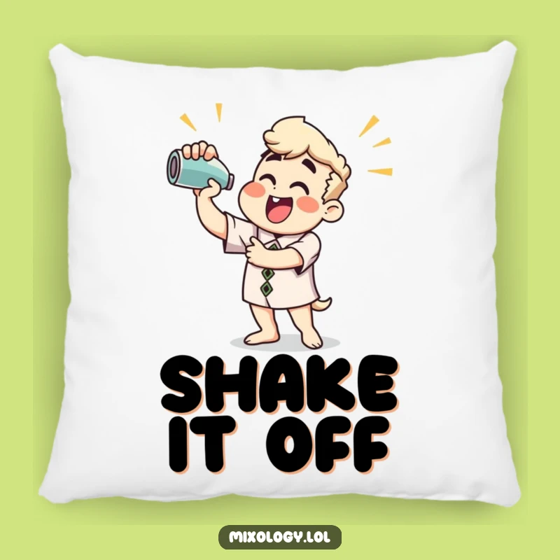 Funny Cocktail Mixer Pillow: Cozy Comfort with a Dash of Hilarious Flair