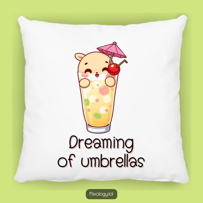 Funny Garnish Drink Pillow: Couch Comfort Meets Comedic Craft