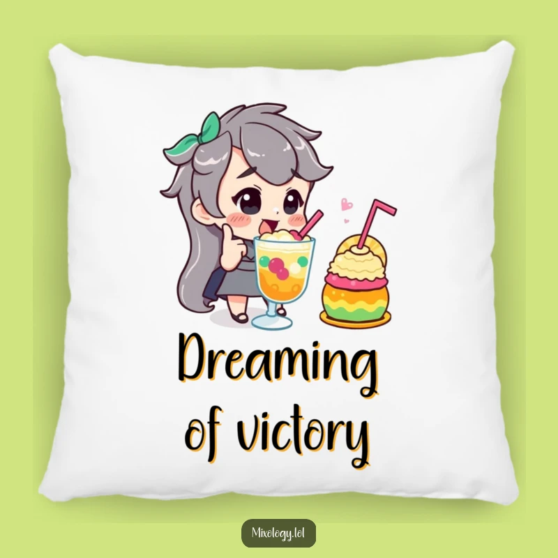 Funny Masterpiece Pillow - Confident Nod to Colorful Concoctions, Cozy Funny Gift