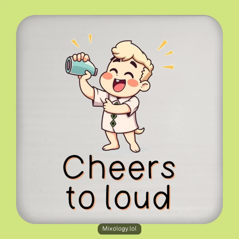 Funny Cocktail Coaster Set: Protect Surfaces with Hilarious Bartender Style