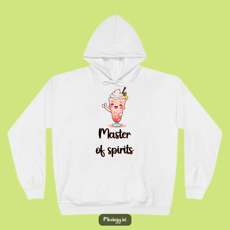 Funny Drink Garnisher Hoodie - Cozy Cocktail Flair Comfort