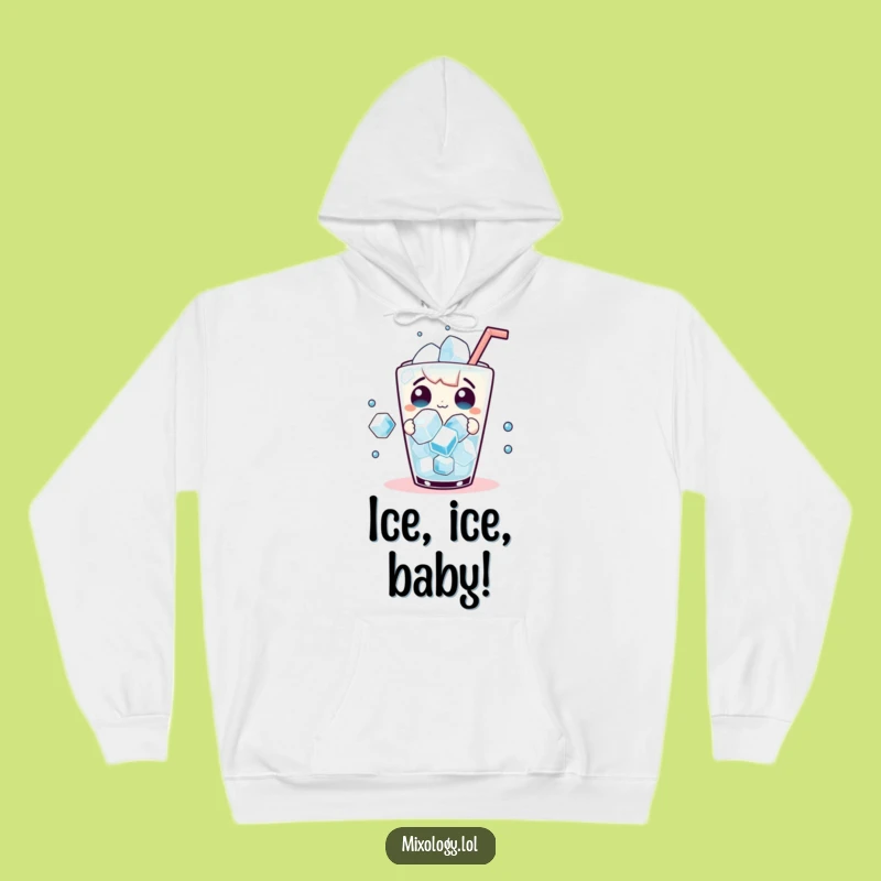 Funny Surprise Hoodie: Cozy Up with Dancing Ice Cubes and Humor