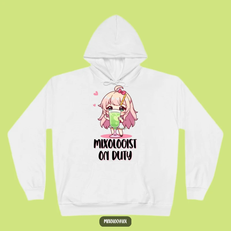 Funny Fancy Drink Hoodie: Cozy & Humorous Flair Presentation Gift for Mixology Masters