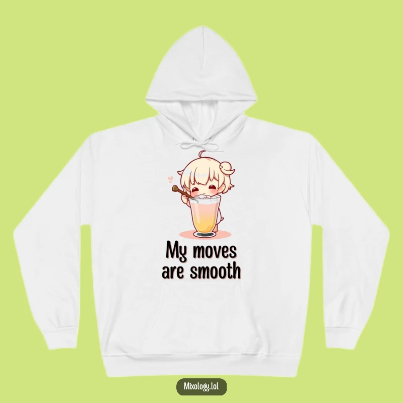 Cozy Funny Drink Stirrer Hoodie - Warm Mixology Apparel