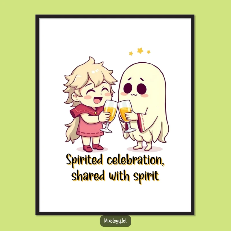 Funny Free Printable Wall Art: Spectral Cheers to Humorous and Spirited Decor