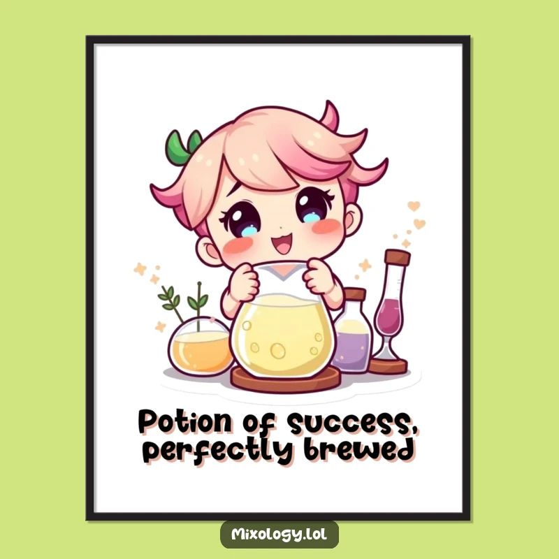 Funny Free Printable Wall Art: Mad Scientist Magic Inspires Whimsical Decor