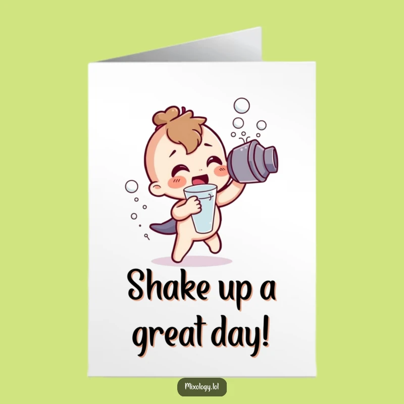 Free Printable Party Card: Shaking Fun for a Hilarious Downloadable Birthday Gift