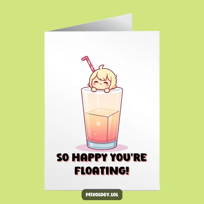 Coolest Congrats: Free Printable Card - Ice Cube Floater Humor