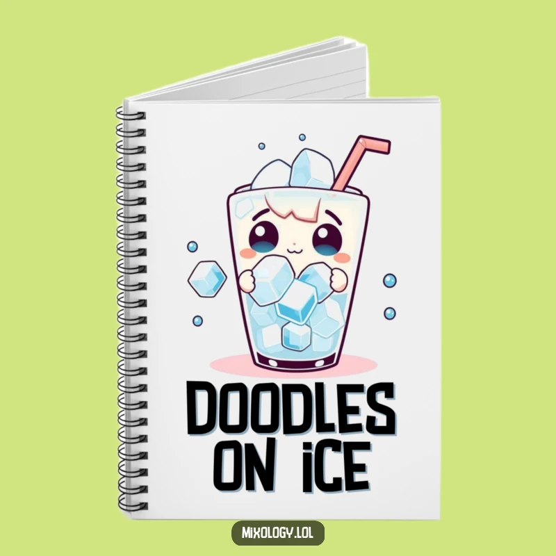 Funny Dancing Ice Notebook: Capture Your Thoughts with Playful Surprise