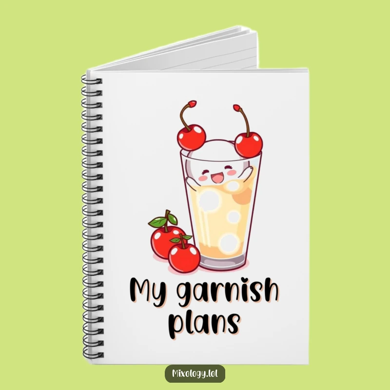Funny Garnishing Notebook - Tiny Figure Journal, Creative Funny Gift
