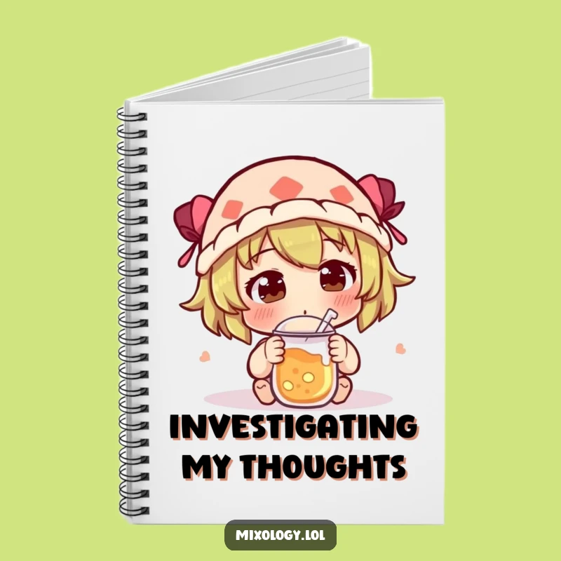 Funny Inquiry Notebook: Character's Curious Sniff, Great Funny Gift