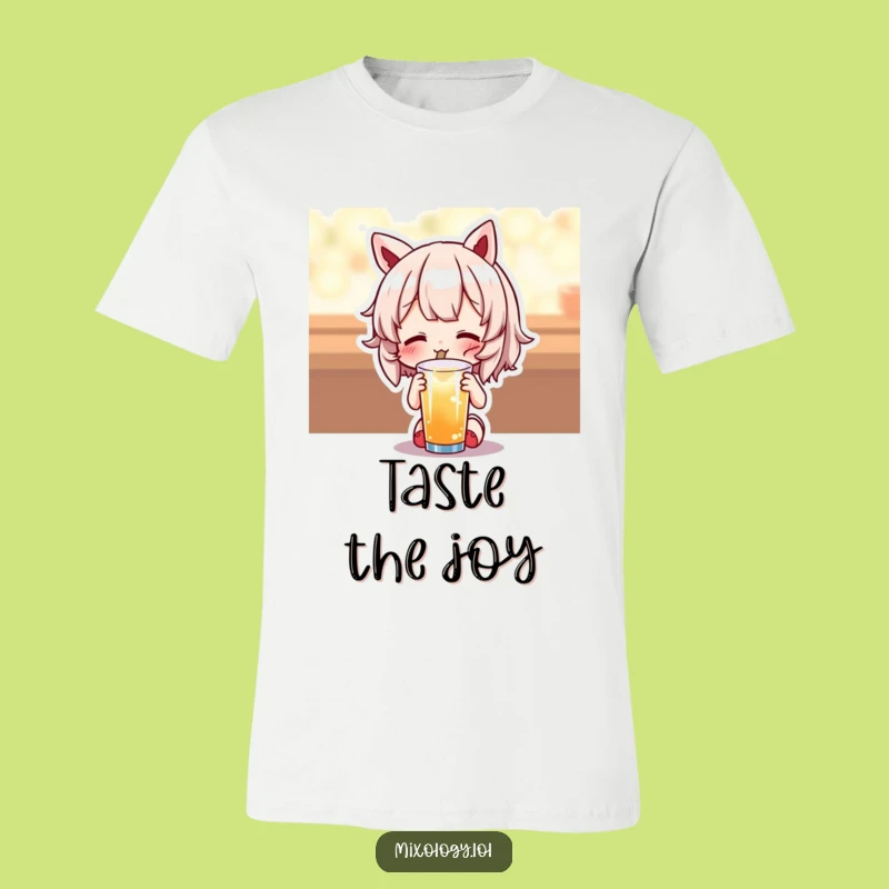 Funny Delightful Drink T-Shirt - Cute Character's Tasteful Gift Apparel