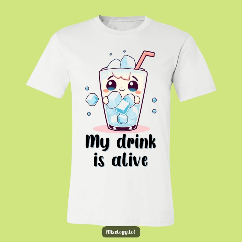 Funny Dancing Ice T-Shirt: Wear Your Surprise with This Hilarious Graphic Tee