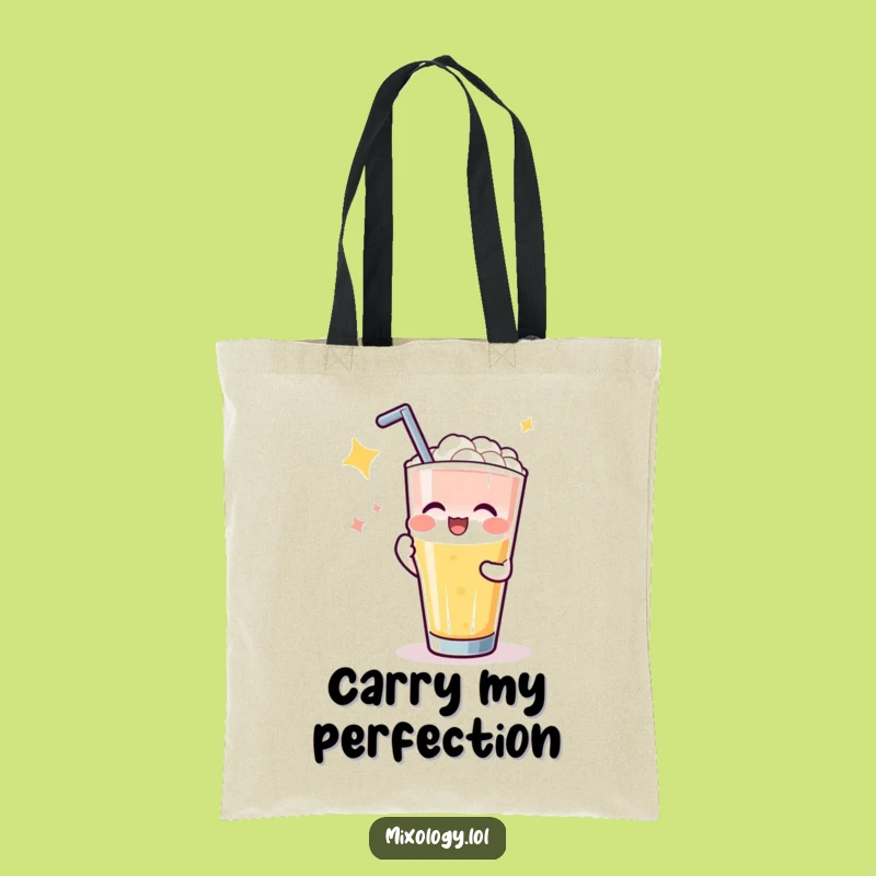 Funny Applause Drink Pour Tote Bag: Carry Your Cheers in Style