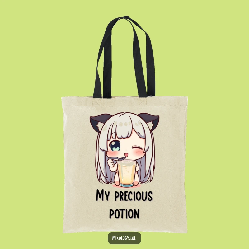 Funny Delightful Sip Tote Bag - Carry Your Excitement!