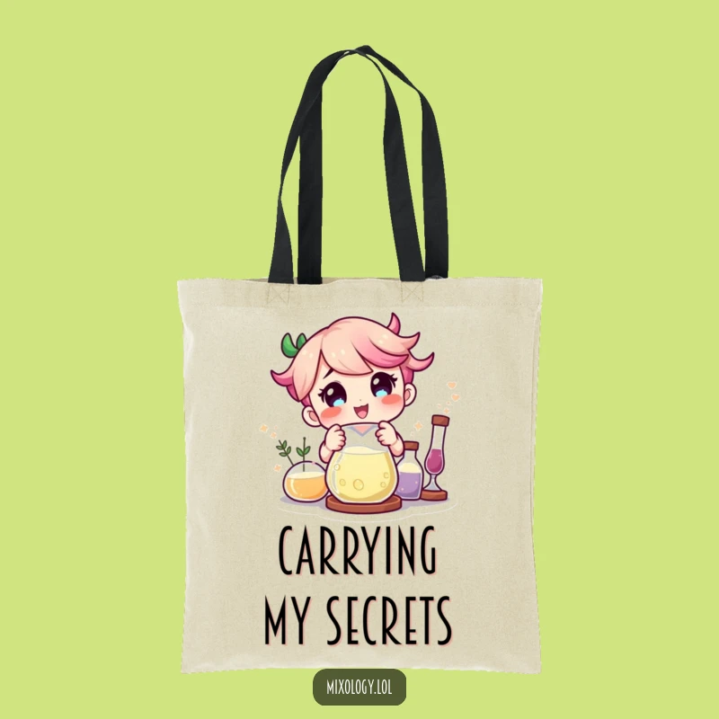 Funny Mad Scientist Tote Bag: Carry Your Experiments in Style!